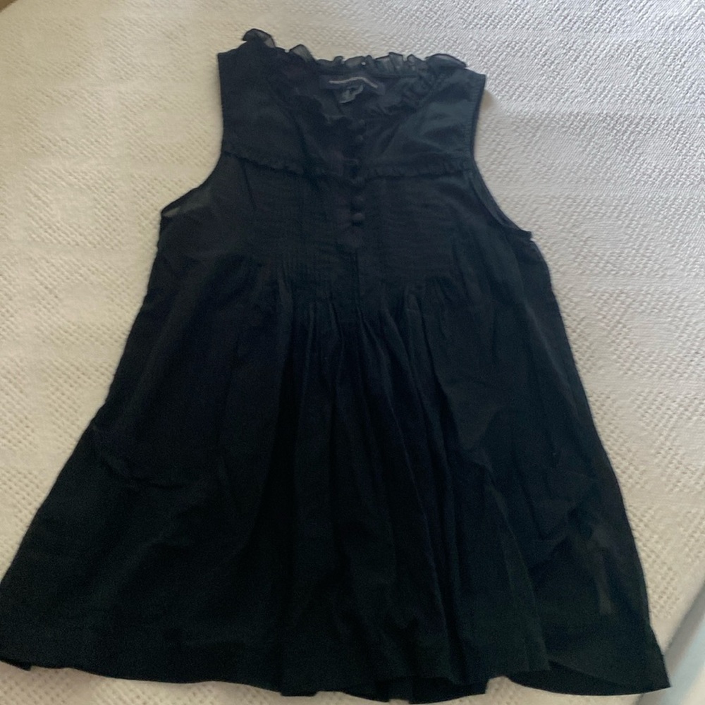 French Connection Ruffle Tank Size 10